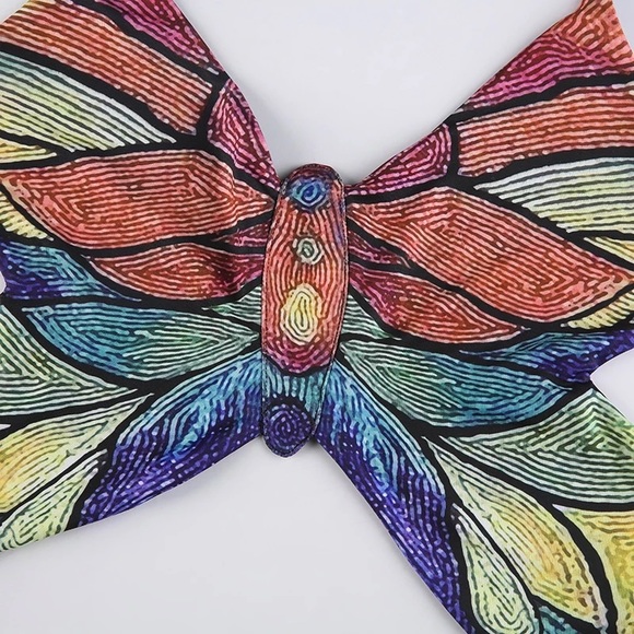 Monarch Rainbow Boho Strapy Brami Cami In Multicolor - Picture 3 of 7